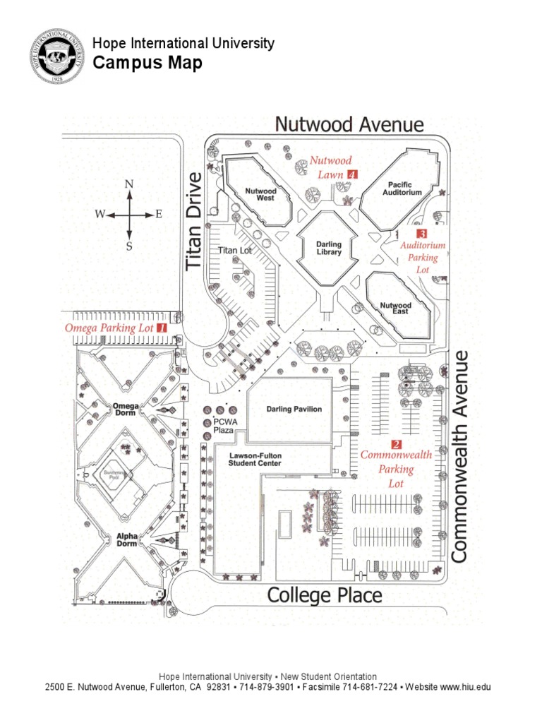 HIU New Student Campus Map | PDF
