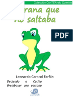 La Rana Que No Saltaba Por Leonardo Caracol PDF