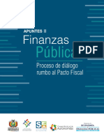 Apuntes II Finanzas Públicas "Proceso de Diálogo Rumbo Al Pacto Fiscal"