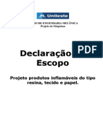 Modelo - Declaracao de Escopo - 2016-09-16 - Cópia