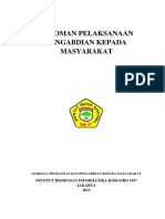 Pedoman Pelaksanaan Pengabdian Kepada Masyarakat PDF