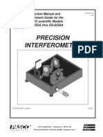 Complete Interferometer System Manual OS 9258B