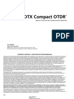 DTX Compact OTDR Manual de Uso PDF