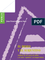 Mesa Sanz Francisco - El Deseo Y El Subjuntivo
