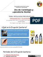 Patologias Dentales Preeruptivas  Hipodoncias y Oligodoncias - VICTOR HUGO ROJAS S.