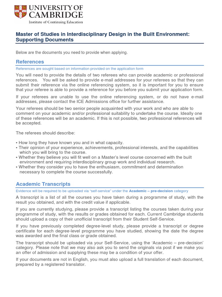 MST Application Requirements Guide | PDF | Cognition | Curriculum