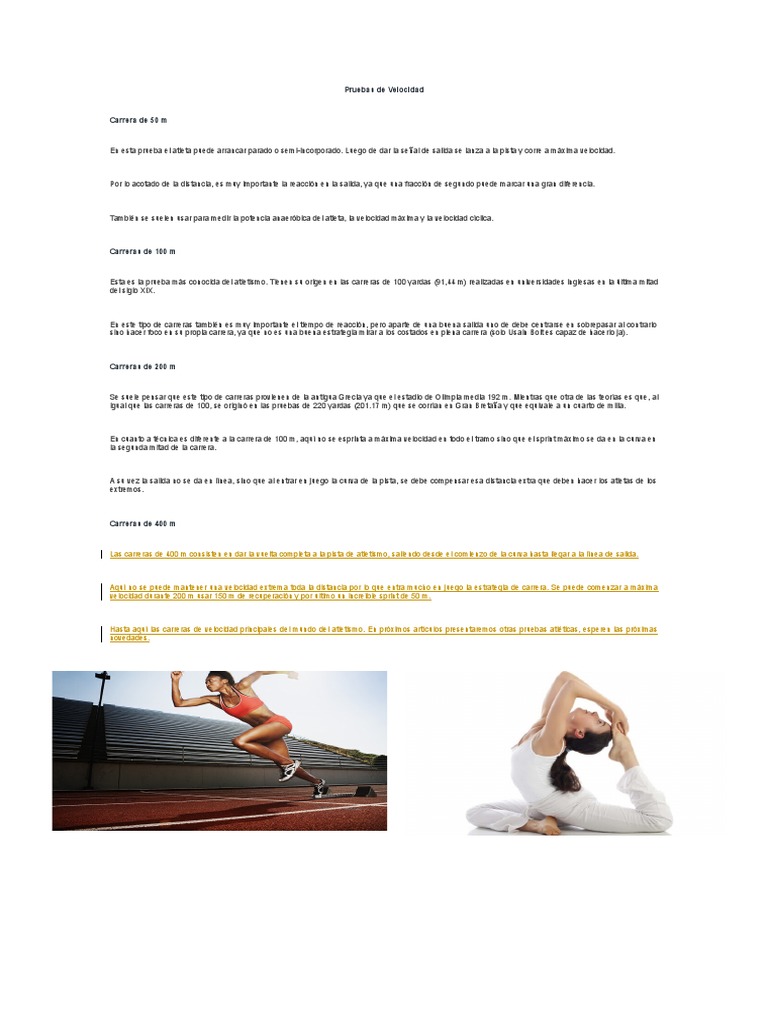 Atletismo | PDF | Deporte del atletismo | Deportes atléticos