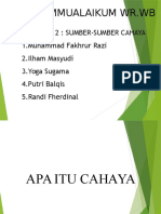 Presentasi Sumber-Sumber Cahaya