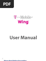 Download T-MOBILE WING by andrryb SN3481969 doc pdf