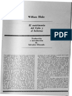 Matrimonio Del Cielo y Del Infierno, Con Prólogo de Salvador Elizondo PDF