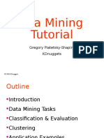 Data Mining Tutorial: Gregory Piatetsky-Shapiro Kdnuggets