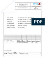 Specification for DHU Process in Prabumulih Field