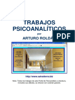 Roldan-Trabajos Psicoanaliticos PDF