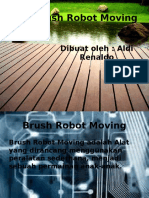 Brush Robot Moving