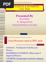 Project Report On NFL Urea Plant