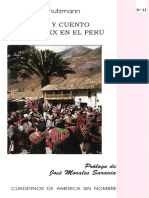 GNUTZMANN. (2007) - Novela y Cuento Del Siglo XX en El Perú PDF