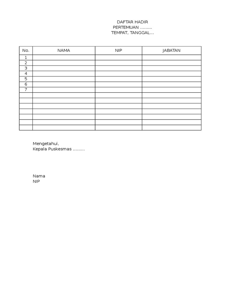 Contoh SPJ