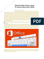 3 Solusi Jitu Memperbaiki Spasi Yang Berantakan Di Semua Microsoft Office Word