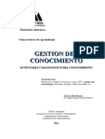 A. Inventario Del Conocimiento