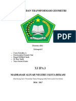 Tugas Rangkuman Materi Matematika Wajib Lingkaran Dan Transformasi Geometri