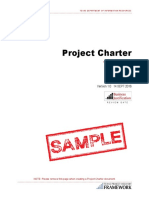 Texas Project Charter Template