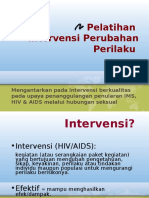 Intervensi Perubahan Perilaku