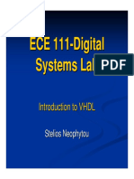 ECE 111 - Digital Systems Lab