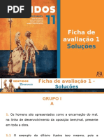Ficha de Avaliação 1 - Soluções