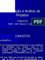 Elaboracao e Analise de Projetos - CONCE