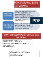 KELOMPOK FORMAL DAN INFORMAL Buat Tiara