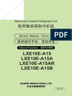 LXE10E-A15 LXE10E-A15A LXE10E-A15AR LXE10E-A15B: Marine Type Container Refrigeration Unit