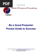 Be A Good Presenter