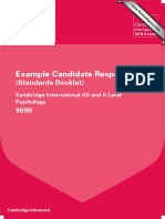 9698 Psychology Example Candidate Responses Booklet 2013
