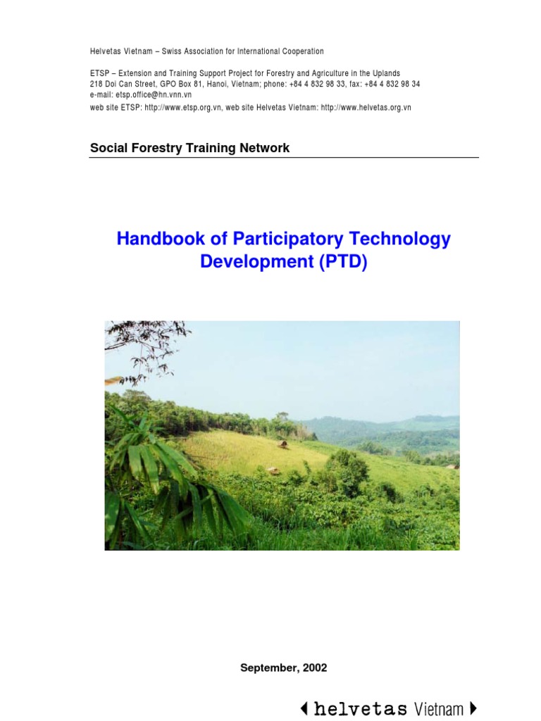 PTD Participatory Technology Development Handbook En ...