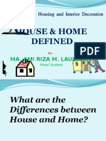 House & Home Defined