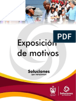 Exposicion de Motivos Ordenanza PD