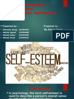 Customer Satisfaction: Self-Esteem