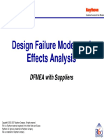 Design Failure Modes and Effects Analysis