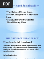 Lifestyle and Sustainability