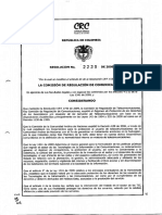 Resolucion para Regular Publicidad Internet 2009