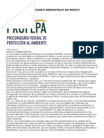 Instituciones Ambientales en Mexico