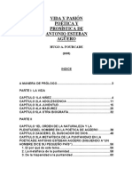 Vida y Pasión Poetica y Prosistica de Antonio Esteban Agüe - PDF