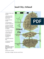 Orland City, Orland: Areas of Interest