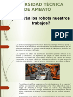 Robarán los robots nuestros trabajos 