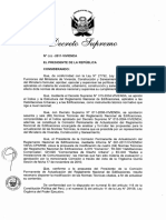 Modificacion de la norma tecnica GH.020_2 componentes de diseño urbano -Decreto supremo N 006-2011-VIVIENDA 
