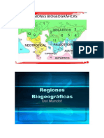 Regiones Biogeográficas