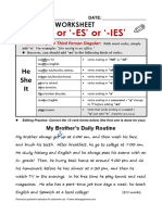 Atg Worksheet Add S Es Ies PDF