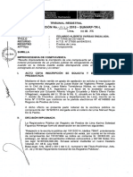 Resolucion Del TRIBUNAL REGISTRAL - Derecho Notarial Art. 35 Ley Del Notariado
