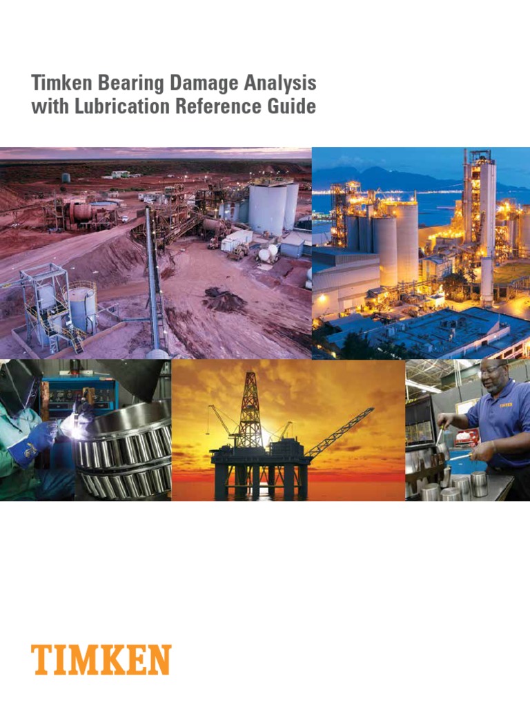 5892 Bearing Damage Analysis Brochure | PDF | Bearing (Mechanical) | Wear