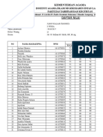 Daftar Nilai Pak Sofyan